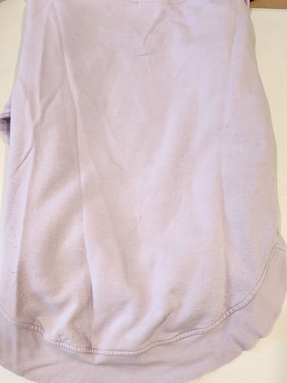 Pink Rose Light Lavender Pullover Sweatshirt